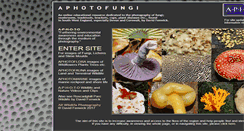 Desktop Screenshot of aphotofungi.com